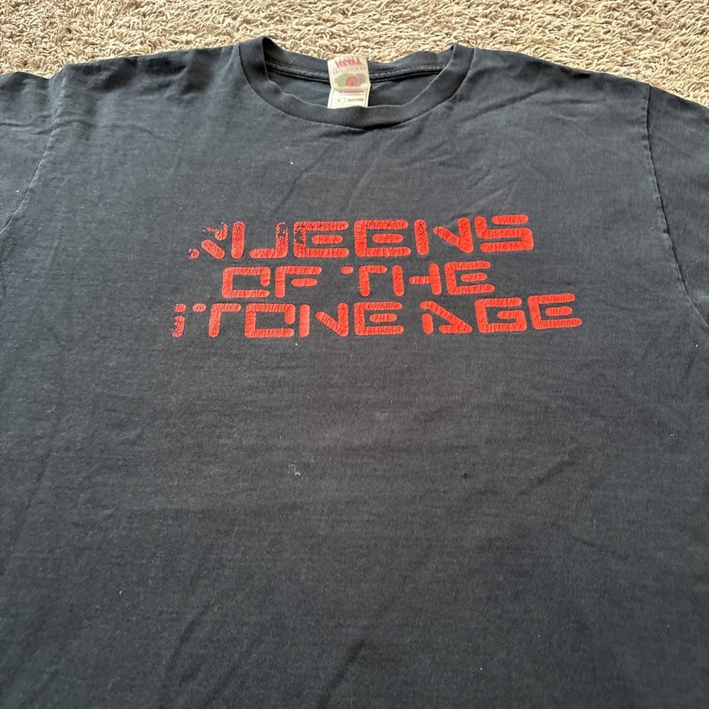 Vintage Queens Of The Stone Age T Shirt Band Tee Large L Y2K - Picture 2 of 8
